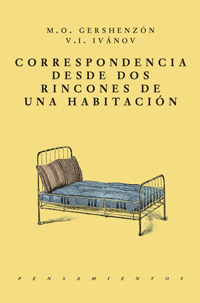 Book cover for Correspondencia desde dos rincones de una habitación