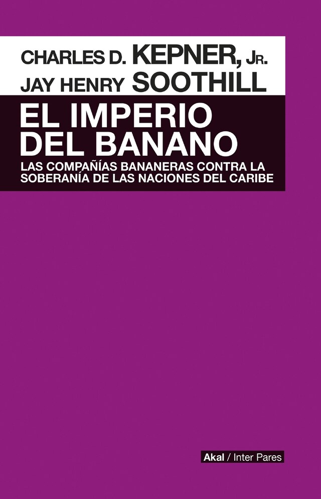 Couverture de livre pour El imperio del banano