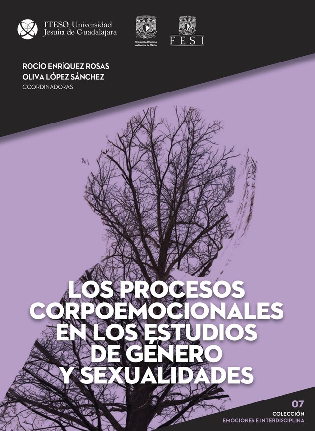 Kirjankansi teokselle Los procesos corpoemocionales en los estudios de género y sexualidades