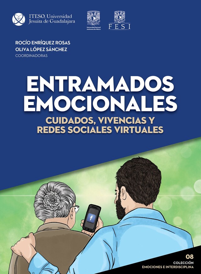 Book cover for Entramados emocionales: cuidados, vivencias y redes sociales virtuales