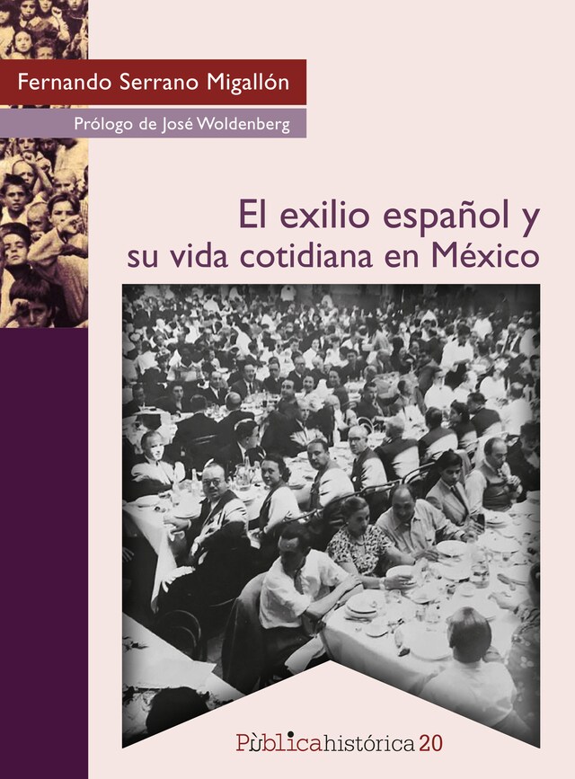 Okładka książki dla El exilio español y su vida cotidiana en México