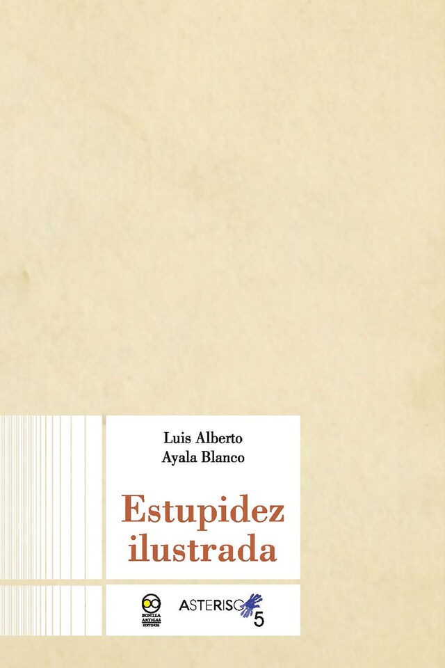 Copertina del libro per Estupidez ilustrada