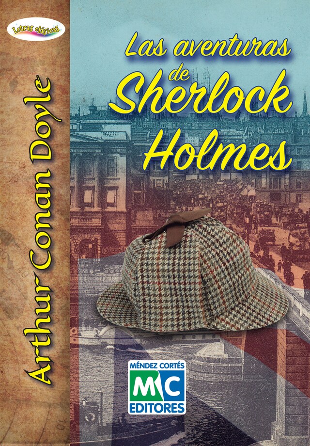 Portada de libro para Las aventuras de Sherlock Holmes