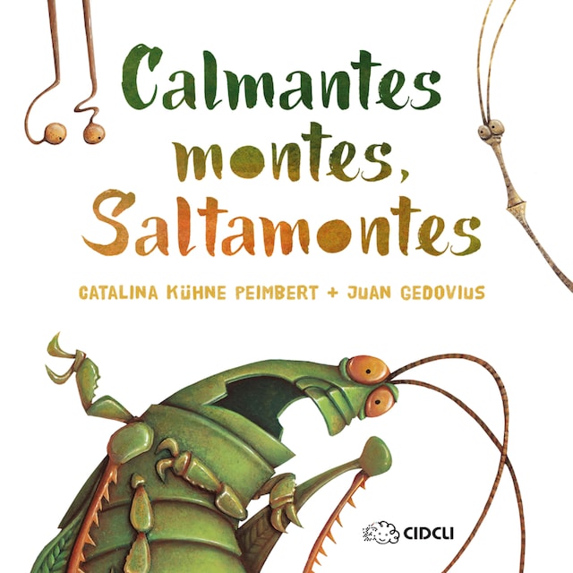 Book cover for Calmantes montes, Saltamontes