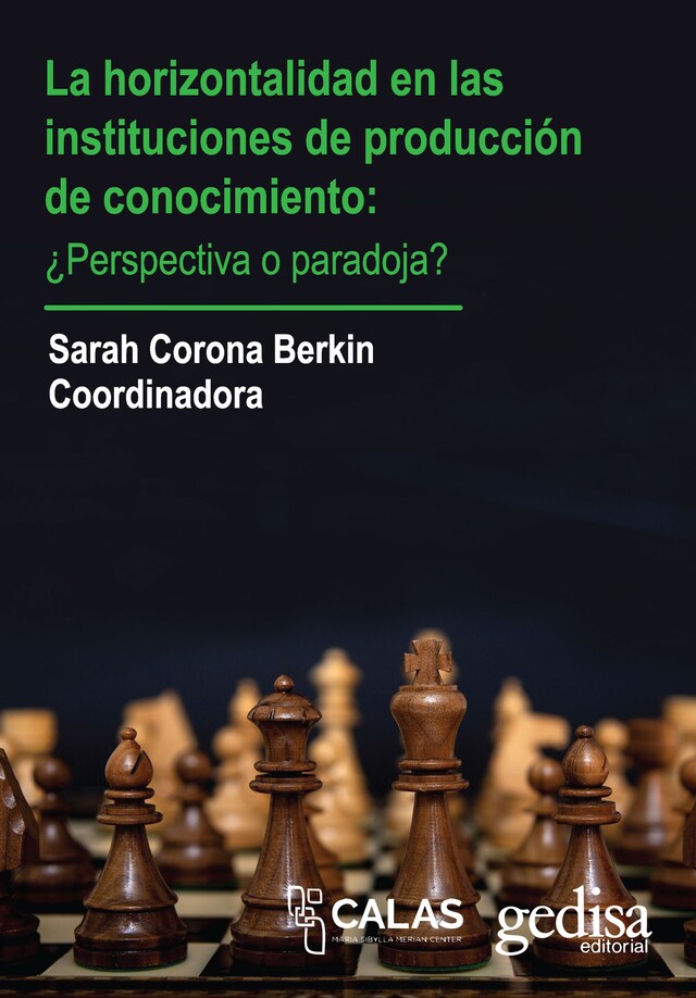 Couverture de livre pour Horizontalidad en las instituciones de producción de conocimiento