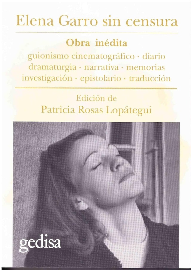 Book cover for Elena Garro sin censura