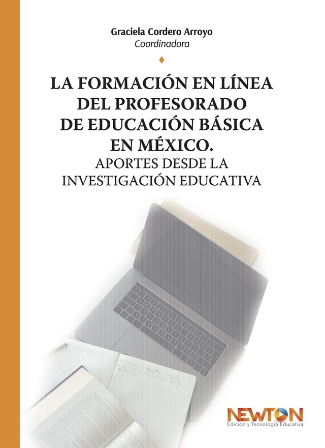 Book cover for La formación en línea del profesorado de educación básica en México.