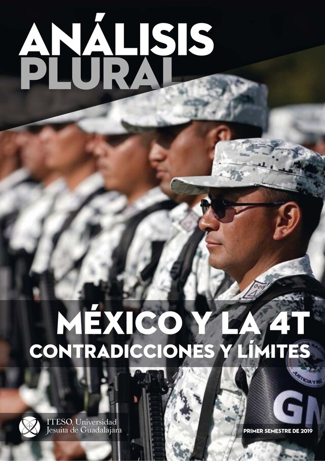 Portada de libro para México y la 4T contradicciones y límites (Análisis plural)