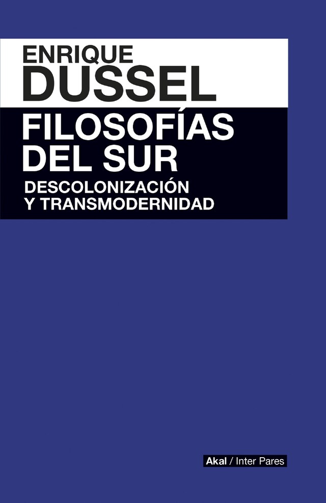 Couverture de livre pour Filosofía del sur