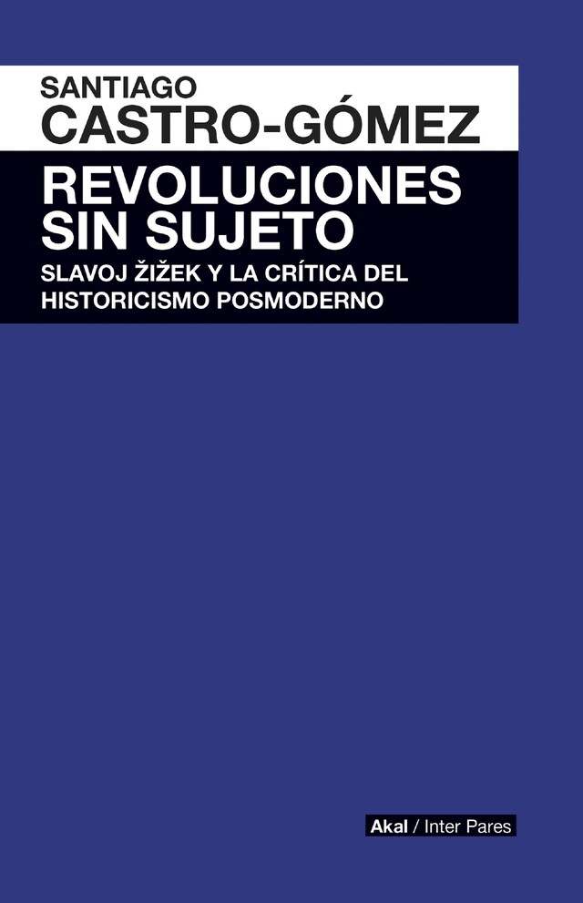 Boekomslag van Revoluciones sin sujeto