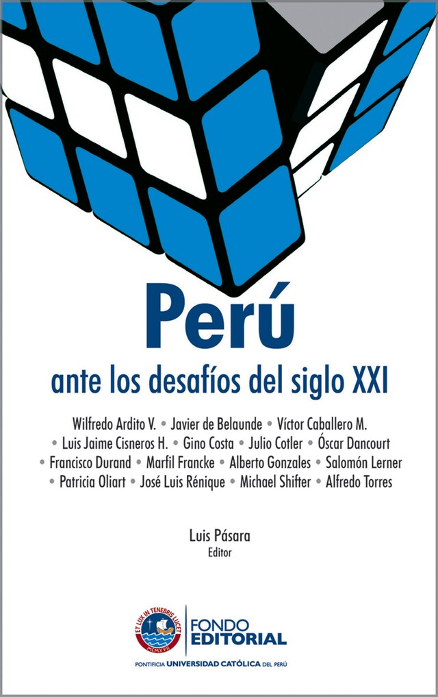 Book cover for Perú ante los desafíos del siglo XX