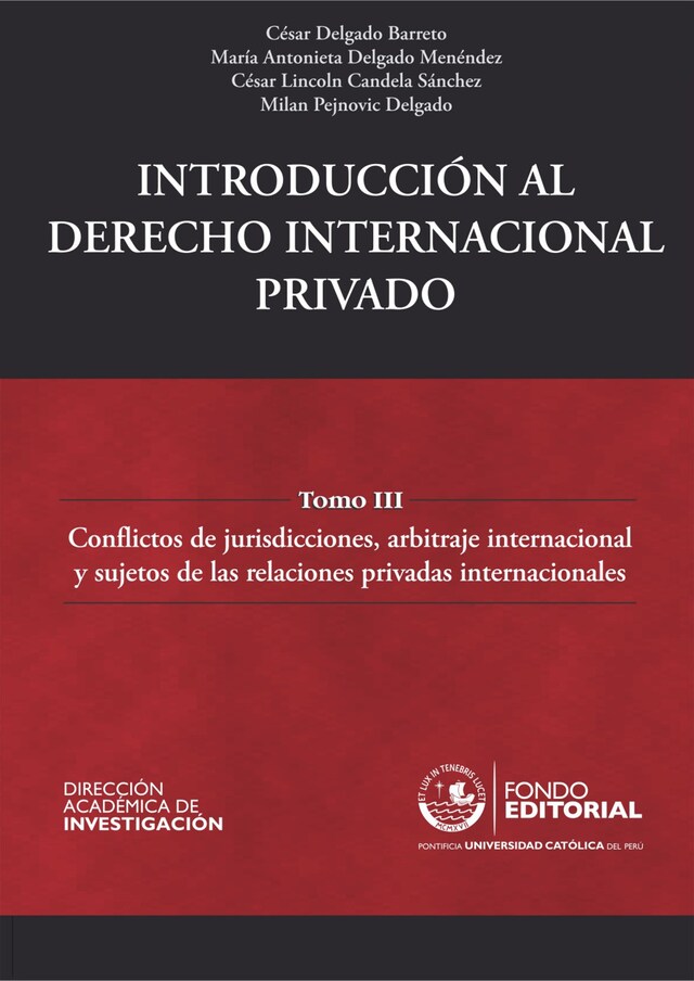 Bogomslag for Introducción al derecho internacional privado