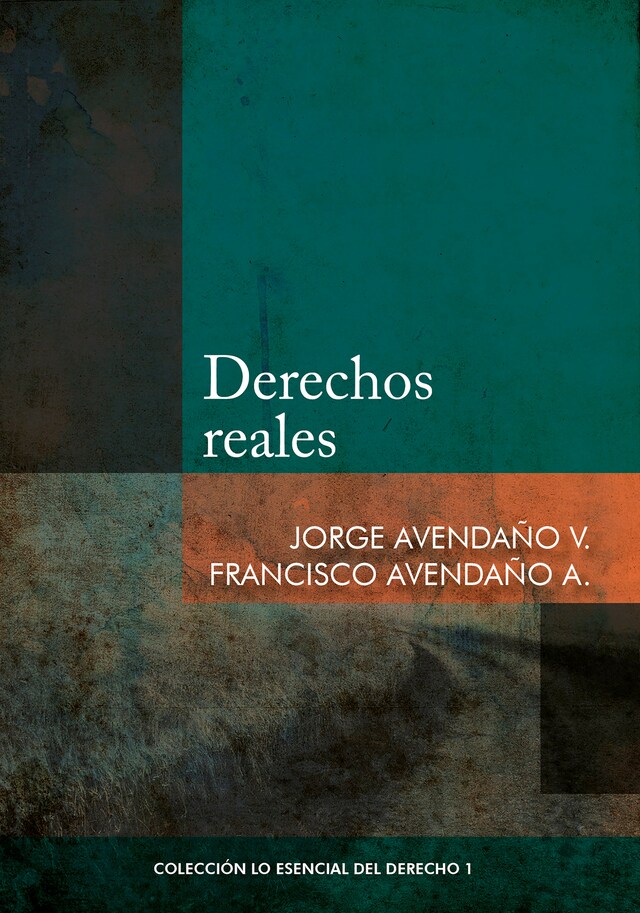 Kirjankansi teokselle Derechos reales