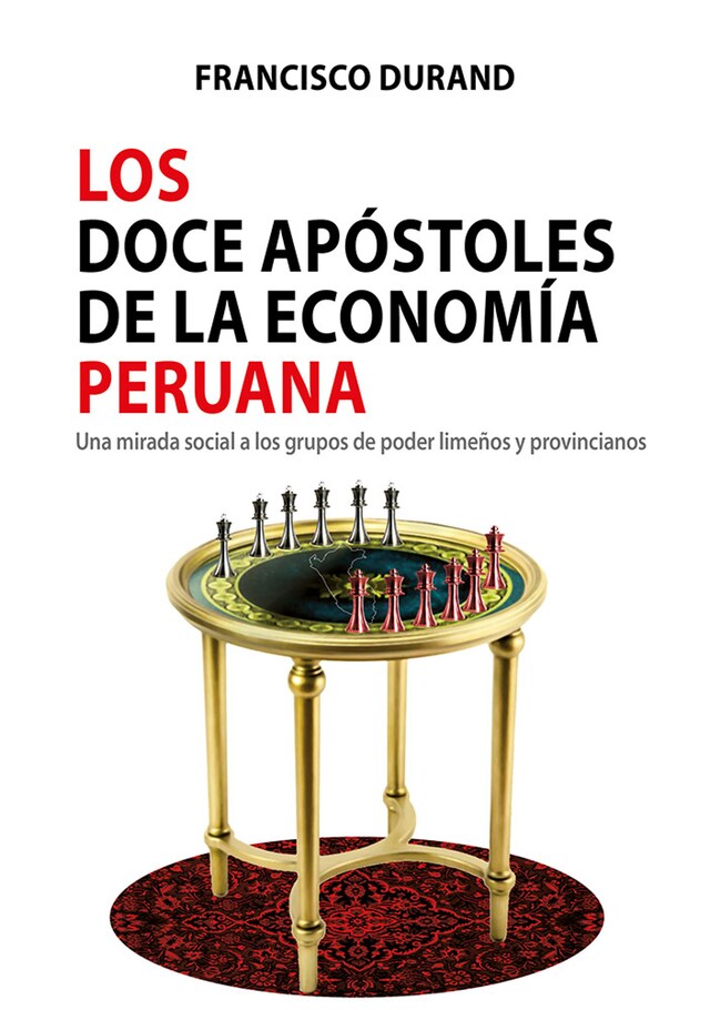 Buchcover für Los doce apóstoles de la economía peruana