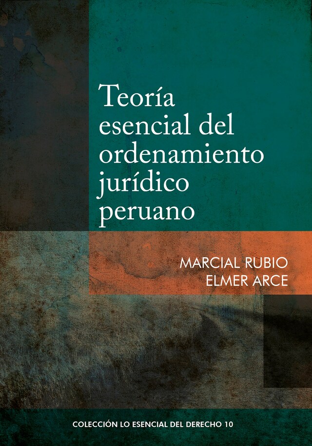 Boekomslag van Teoría esencial del ordenamiento jurídico peruano