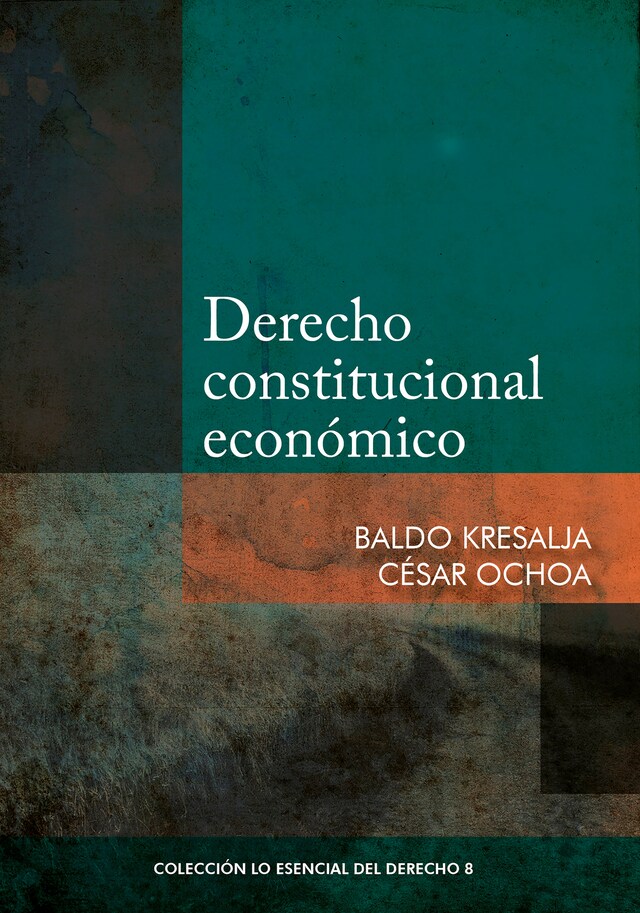 Portada de libro para Derecho constitucional económico