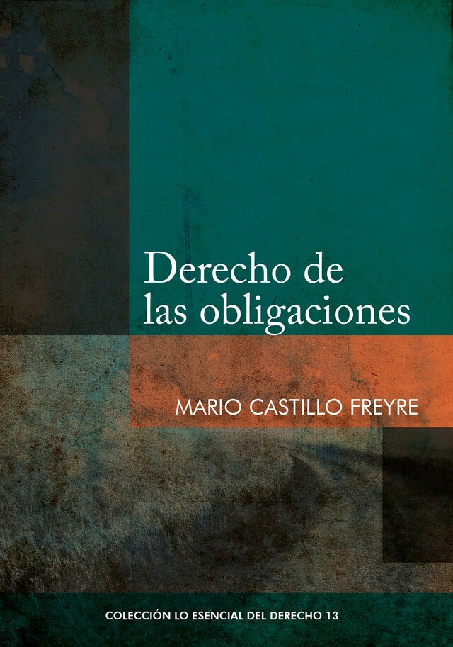 Buchcover für Derecho de las obligaciones