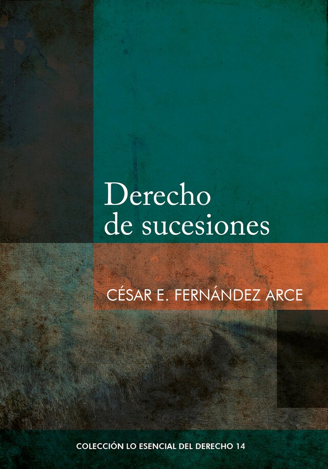 Boekomslag van Derecho de sucesiones