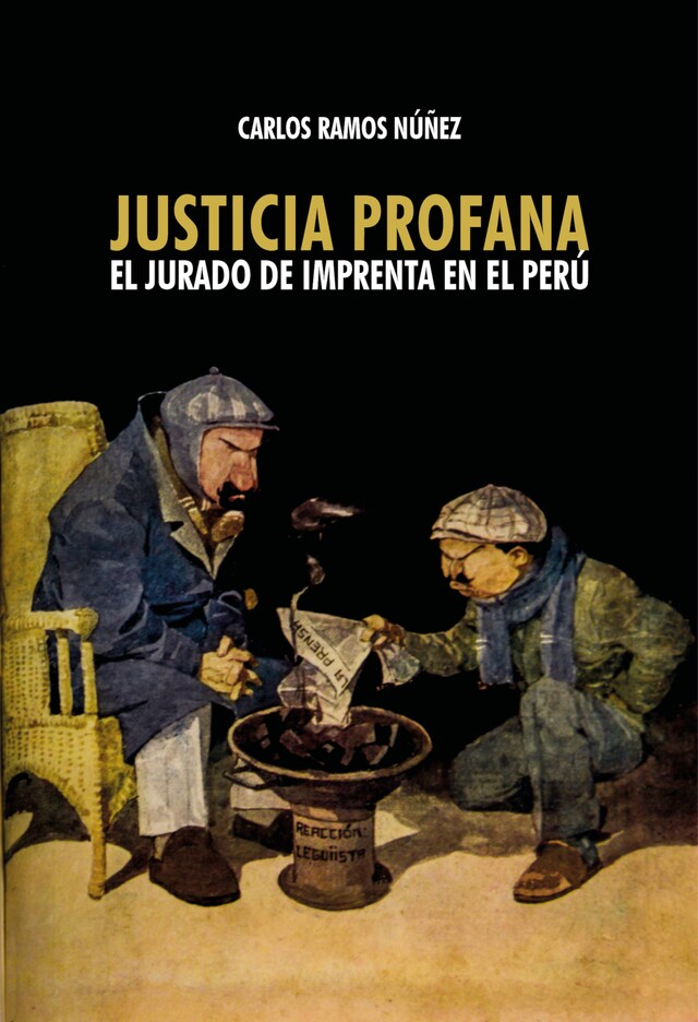 Book cover for Justicia profana