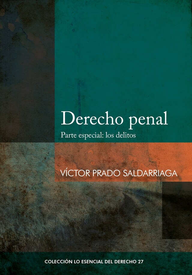 Portada de libro para Derecho penal