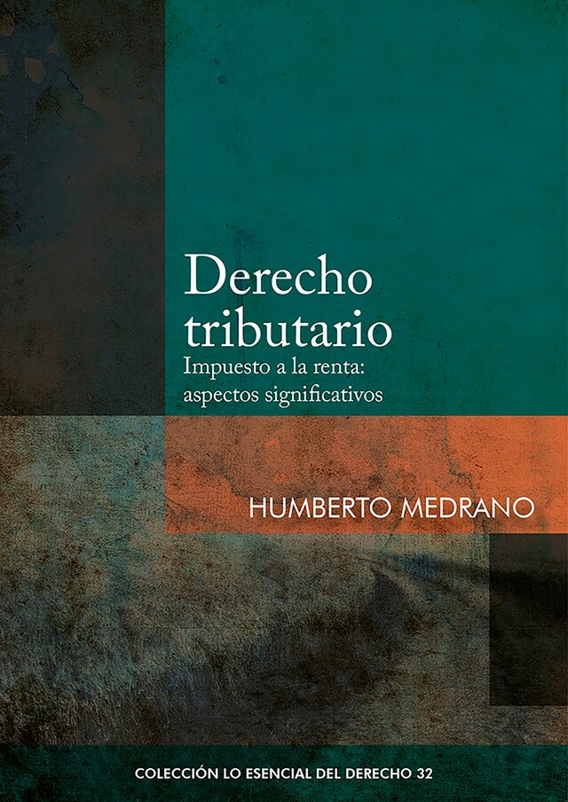 Book cover for Derecho tributario