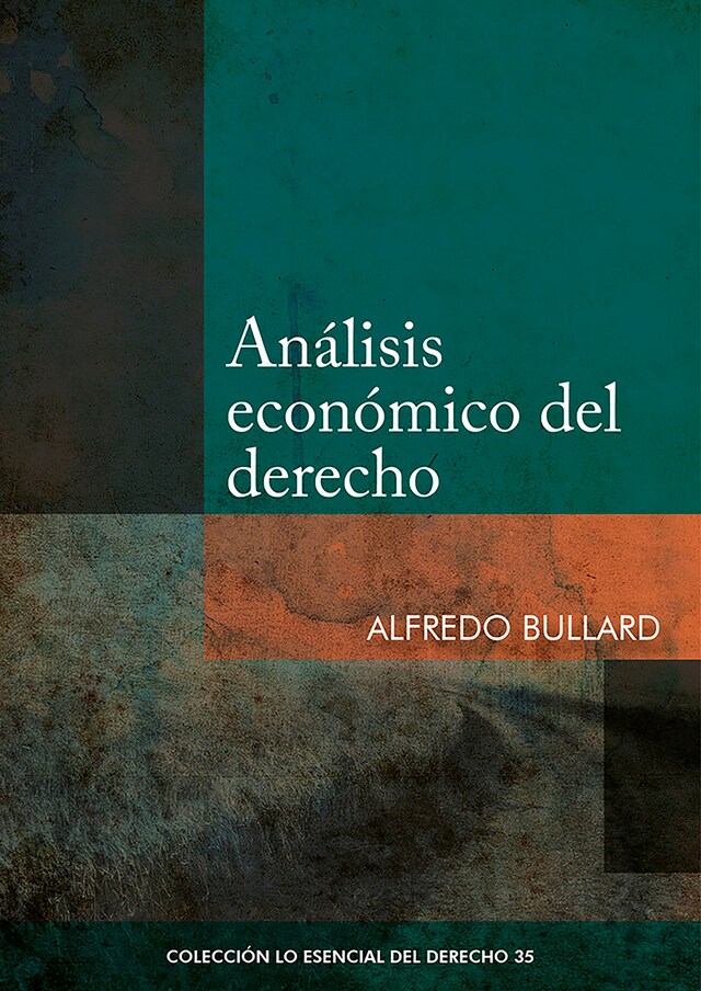 Portada de libro para Análisis económico del derecho