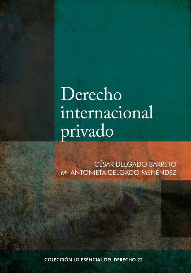 Portada de libro para Derecho internacional privado