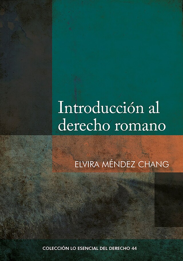 Book cover for Introducción al derecho romano