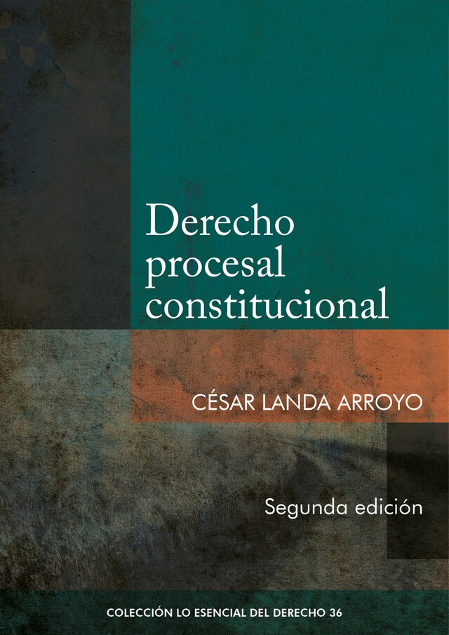 Kirjankansi teokselle Derecho procesal constitucional (2da. edición)