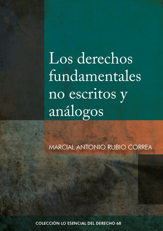 Buchcover für Los derechos fundamentales no escritos y análogos