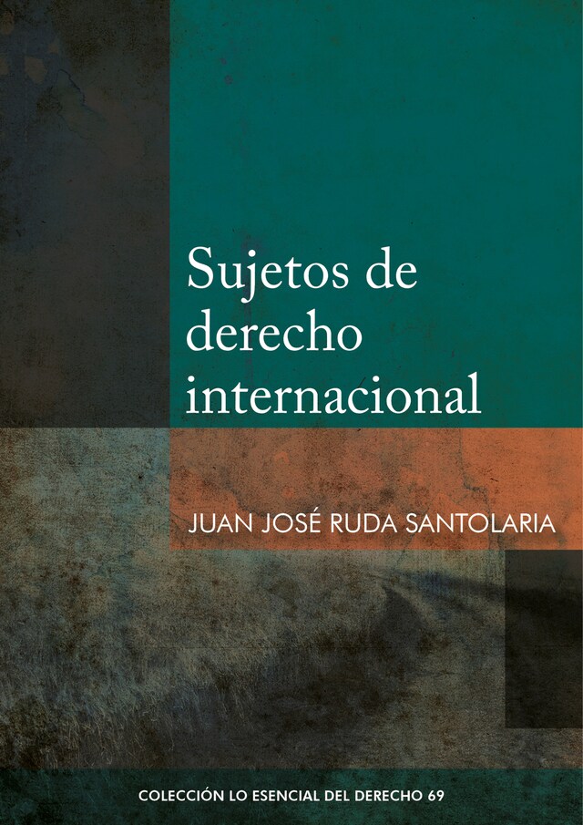 Buchcover für Sujetos de derecho internacional