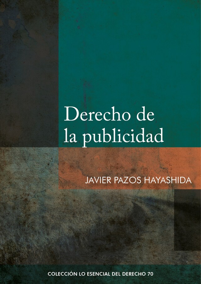 Book cover for Derecho de la publicidad