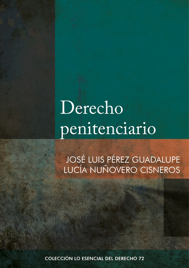 Portada de libro para Derecho penitenciario