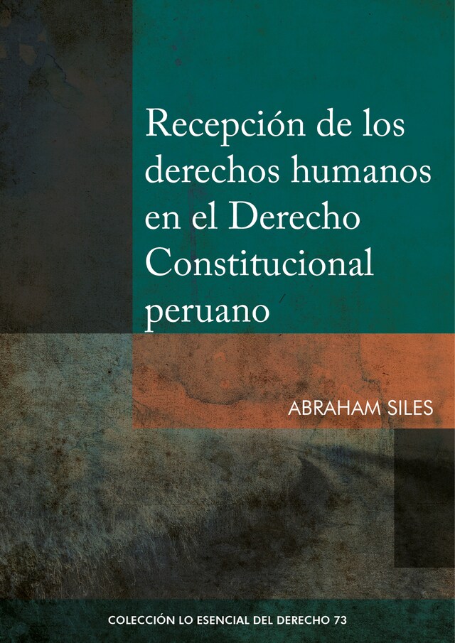 Copertina del libro per Recepción de los derechos humanos en el Derecho Constitucional peruano