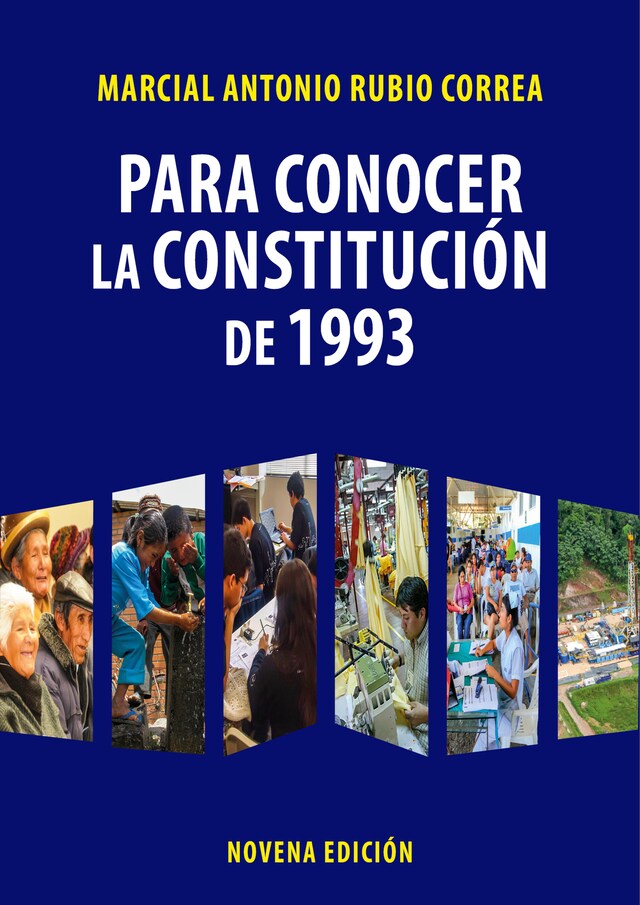 Buchcover für Para conocer la Constitución de 1993