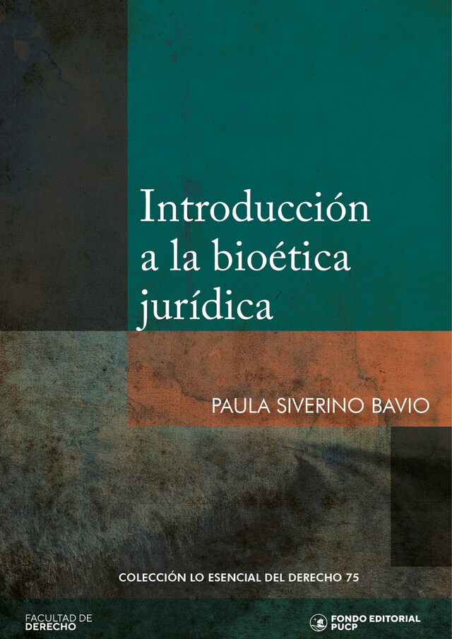 Kirjankansi teokselle Introducción a la bioética jurídica