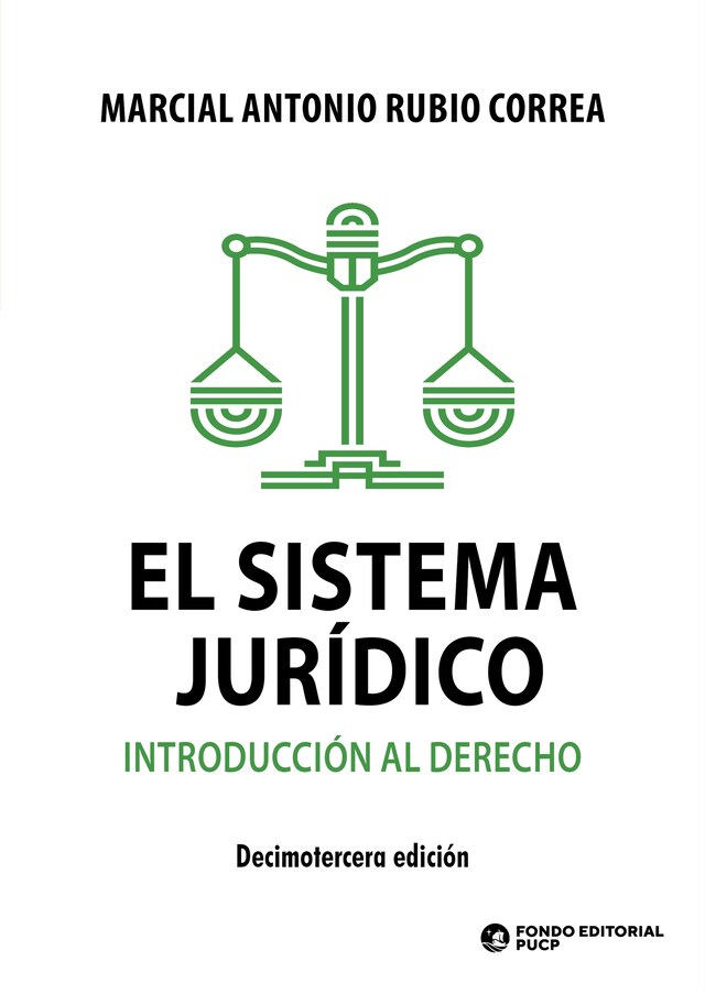 Portada de libro para El sistema jurídico.