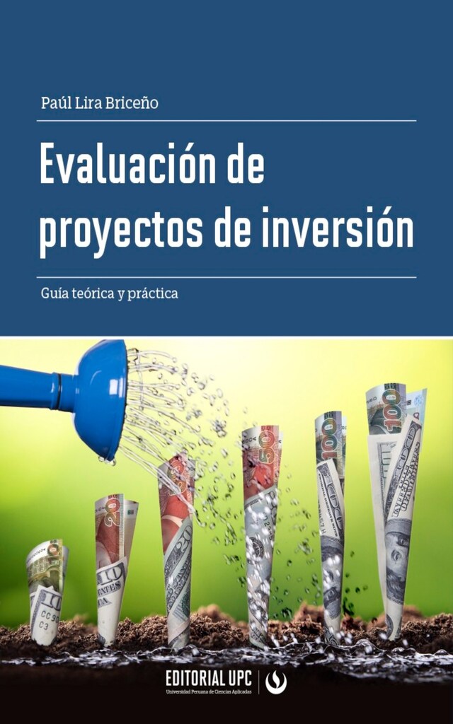 Kirjankansi teokselle Evaluación de proyectos de inversión