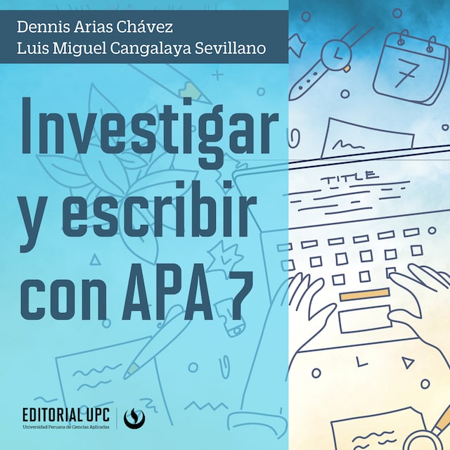 Book cover for Investigar y escribir con APA 7