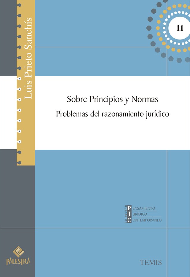 Copertina del libro per Sobre principios y normas