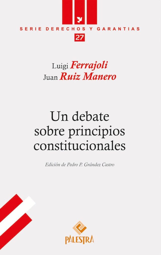 Book cover for Un debate sobre principios constitucionales