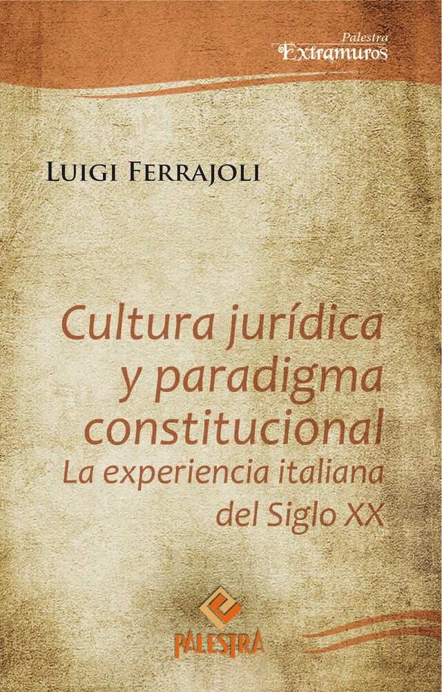 Book cover for Cultura jurídica y paradigma constitucional