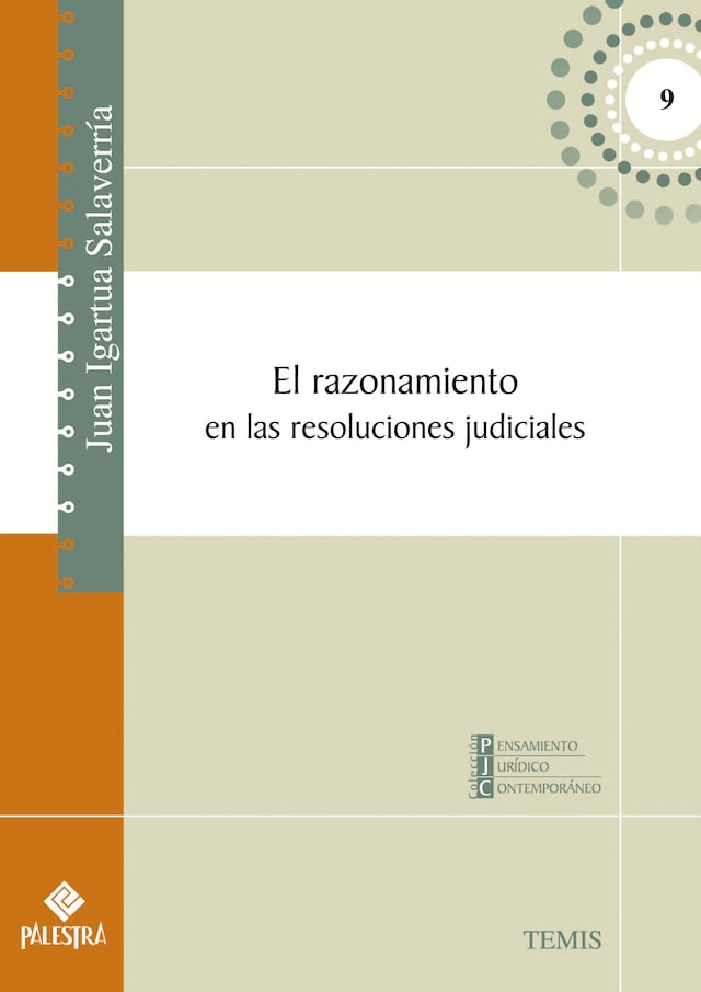 Book cover for El razonamiento en las resoluciones judiciales