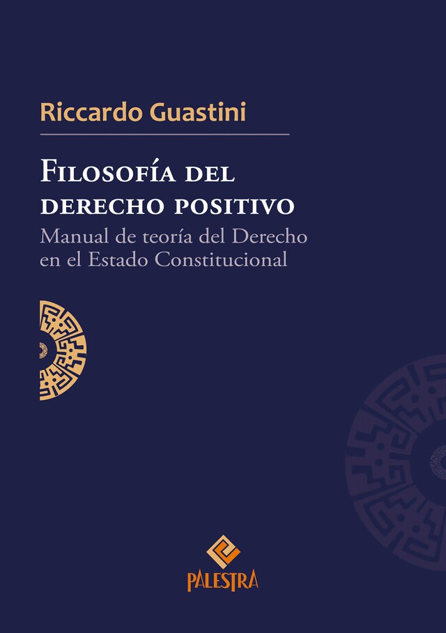 Portada de libro para Filosofía del derecho positivo