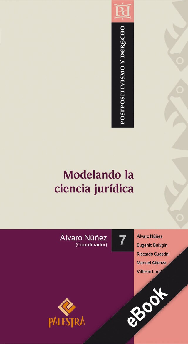 Portada de libro para Modelando la ciencia jurídica