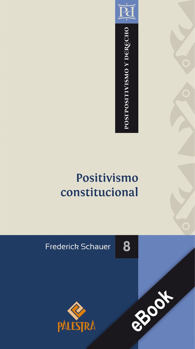 Book cover for Positivismo constitucional