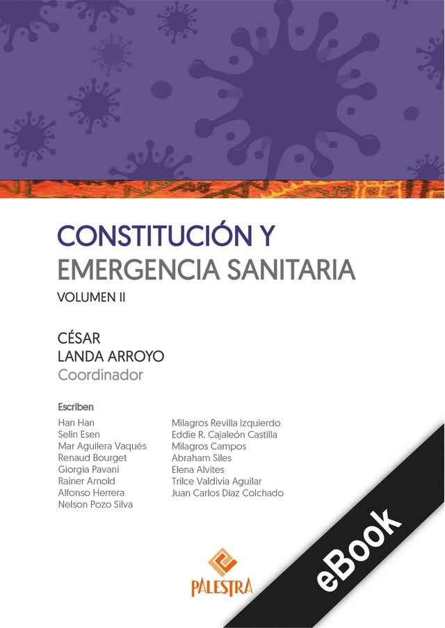 Book cover for Constitución y emergencia sanitaria