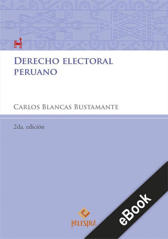 Kirjankansi teokselle Derecho electoral peruano