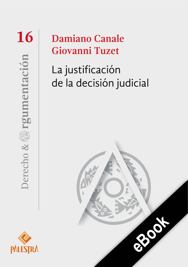 Book cover for La justificación de la decisión judicial