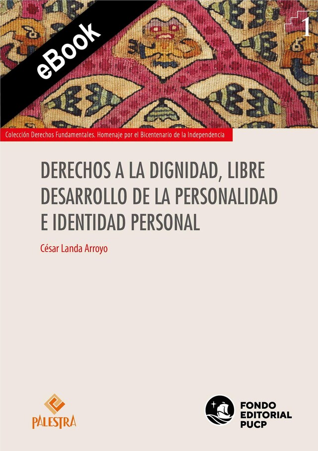 Buchcover für Derechos a la dignidad, libre desarrollo de la personalidad e identidad personal